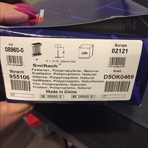 Avery Dennison Monarch tagging fasteners #955106